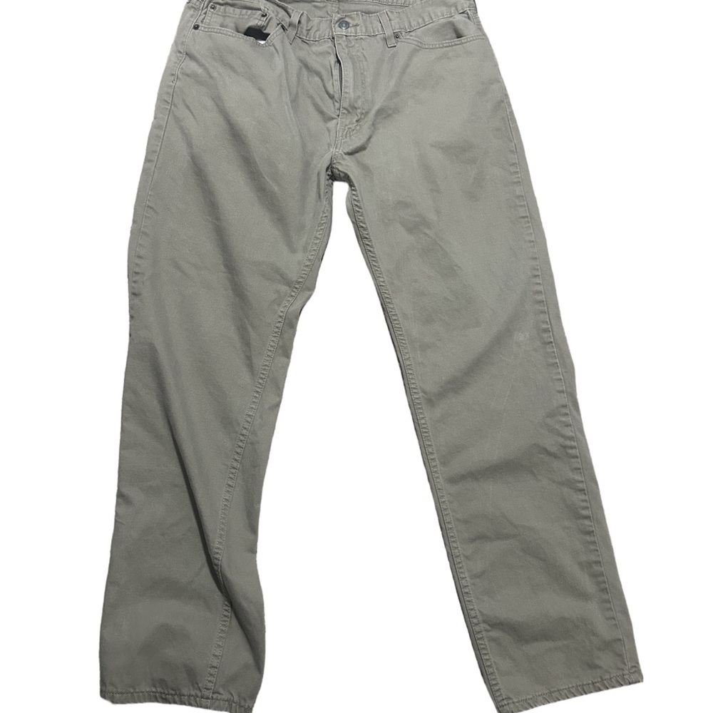 Levi's 559 Relaxed
Straight Fit Khaki Pants - Tagged 38x34, Fits
36x32